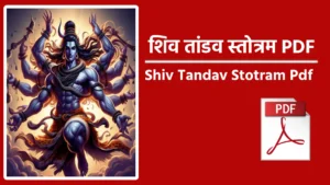 shiv tandav stotram pdf