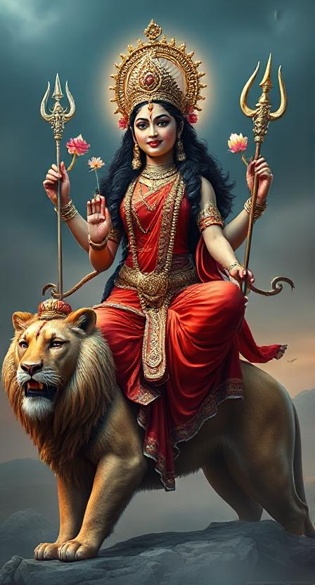 durga mata wallpaper 1