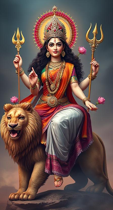 durga mata wallpaper 14