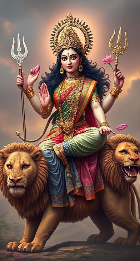 durga mata wallpaper 18