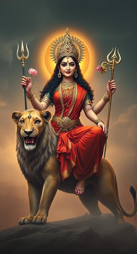 durga mata wallpaper 2