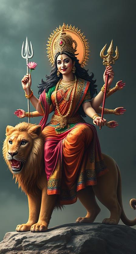 durga mata wallpaper 20