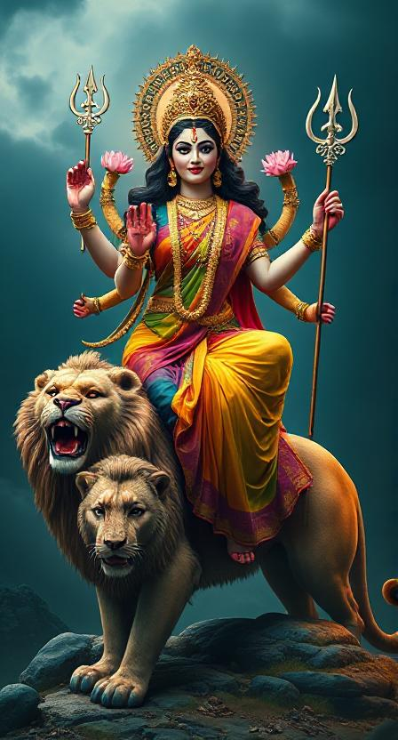 durga mata wallpaper 27