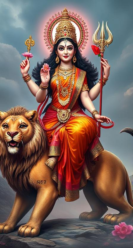 durga mata wallpaper 3