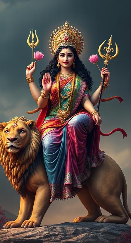 durga mata wallpaper 30