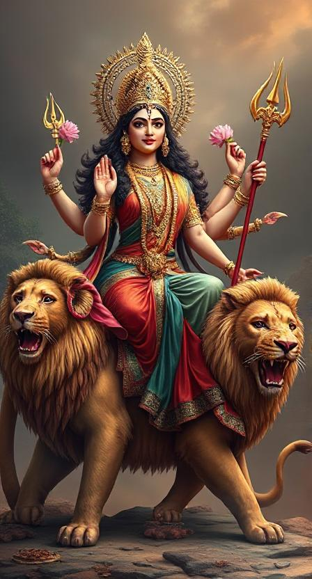 durga mata wallpaper 6