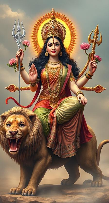 durga mata wallpaper 9
