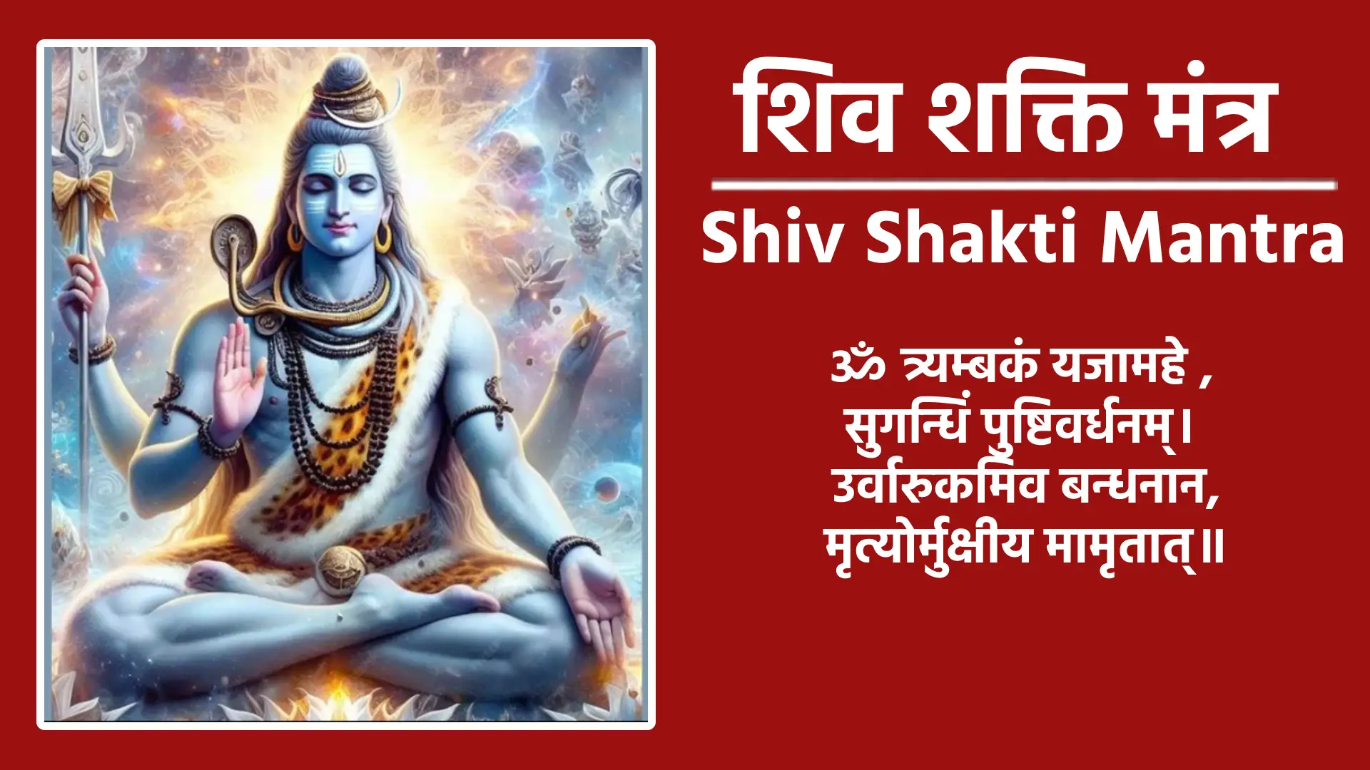 shiv shakti mantra