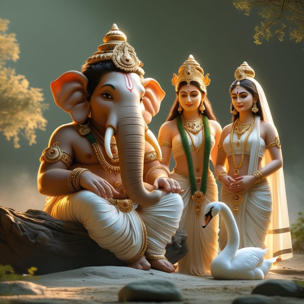 20+ Laxmi Ganesh Saraswati | लक्ष्मी गणेश सरस्वती : देवी लक्ष्मी, गणेश और सरस्वती के शुभ चित्र 9 17 6