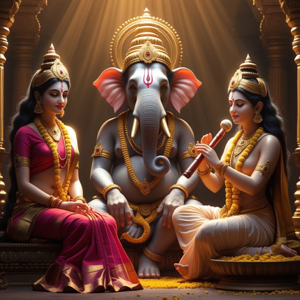 20+ Laxmi Ganesh Saraswati | लक्ष्मी गणेश सरस्वती : देवी लक्ष्मी, गणेश और सरस्वती के शुभ चित्र 3 5 10