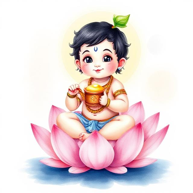 cute krishna photos 1