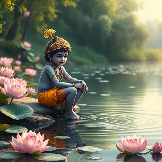 cute krishna photos 11