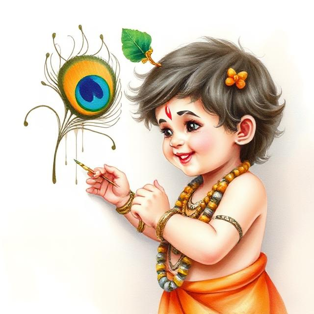 cute krishna photos 18