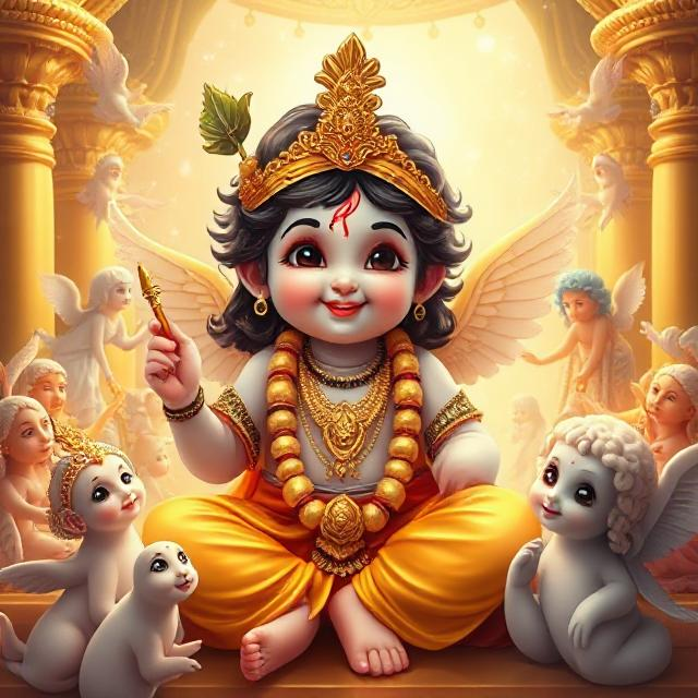 cute krishna photos 24