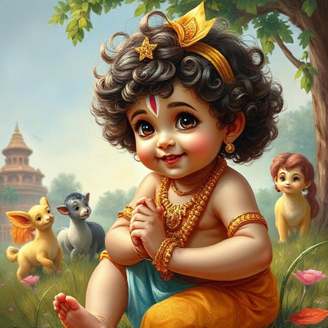 cute krishna photos 7
