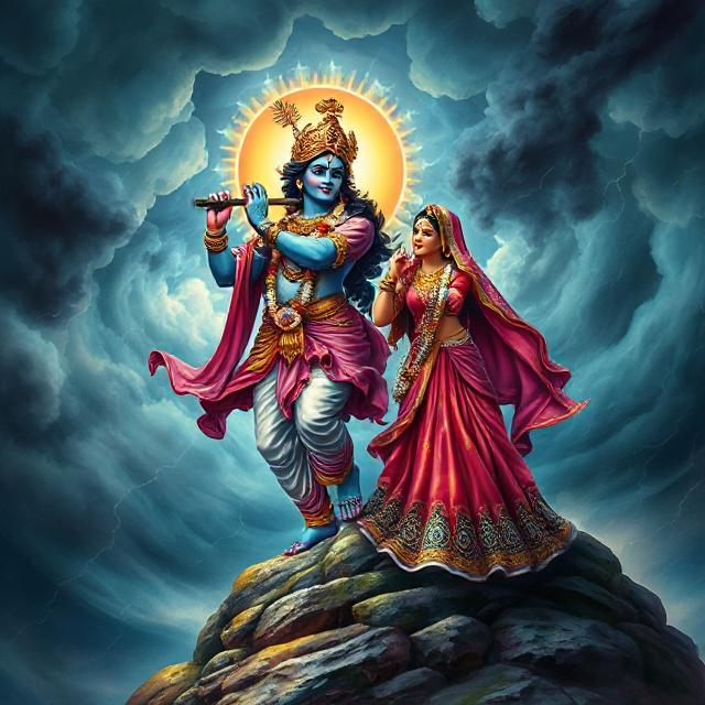 radha krishna photo 4k 13