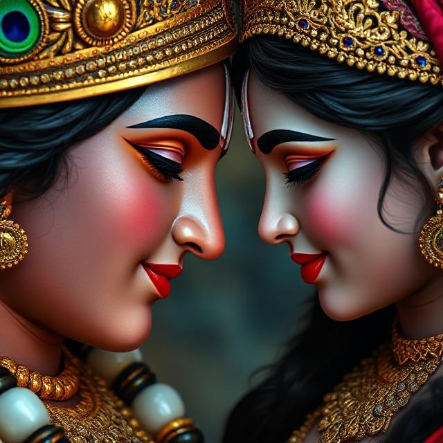 radha krishna photo 4k 30