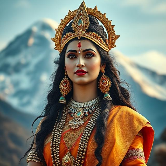 Parvati images showcasing the divine form of Goddess Parvati, symbolizing power, love, and grace. These images radiate peace and spiritual strength.