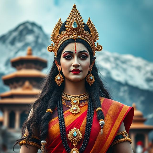 Parvati images showcasing the divine form of Goddess Parvati, symbolizing power, love, and grace. These images radiate peace and spiritual strength.