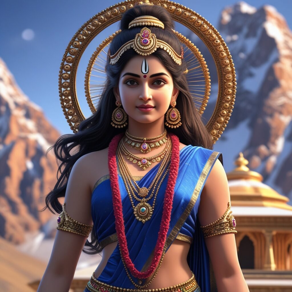 Parvati images showcasing the divine form of Goddess Parvati, symbolizing power, love, and grace. These images radiate peace and spiritual strength.