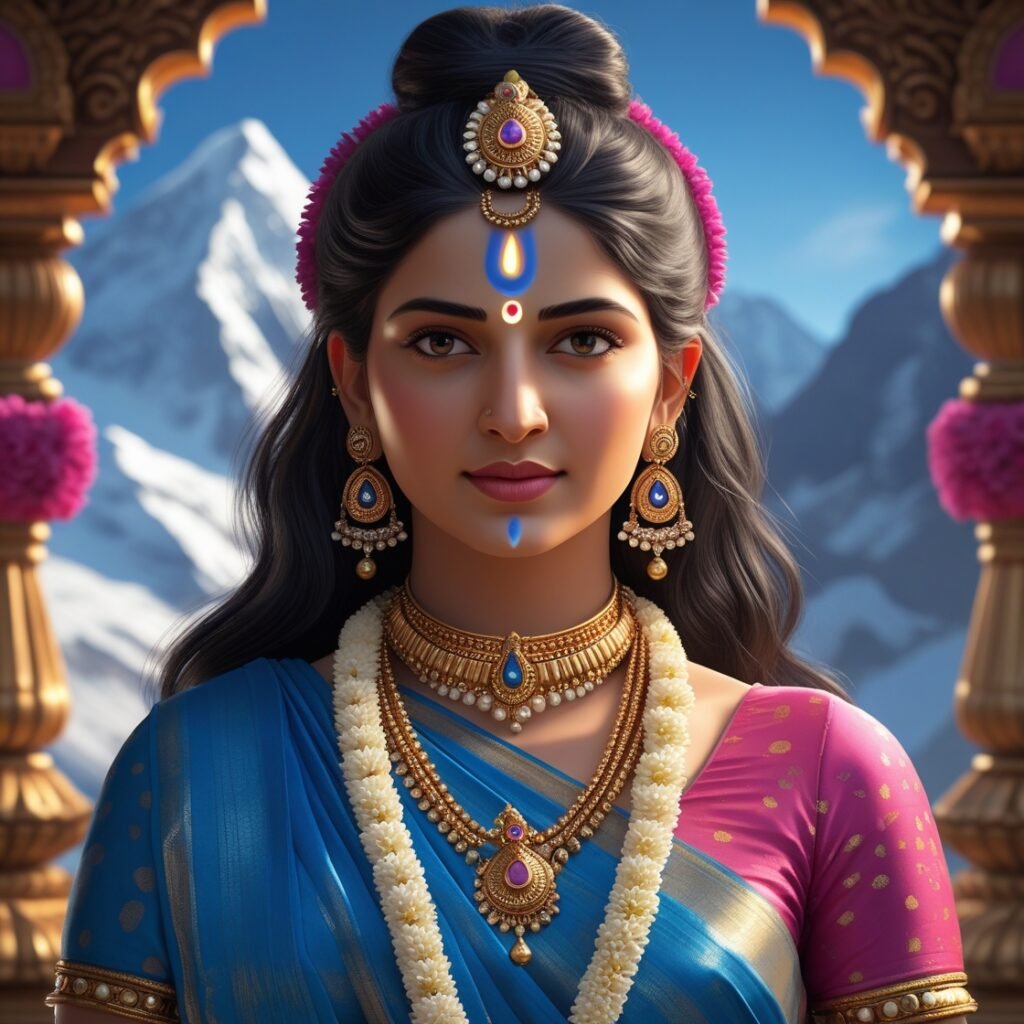 Parvati images showcasing the divine form of Goddess Parvati, symbolizing power, love, and grace. These images radiate peace and spiritual strength.