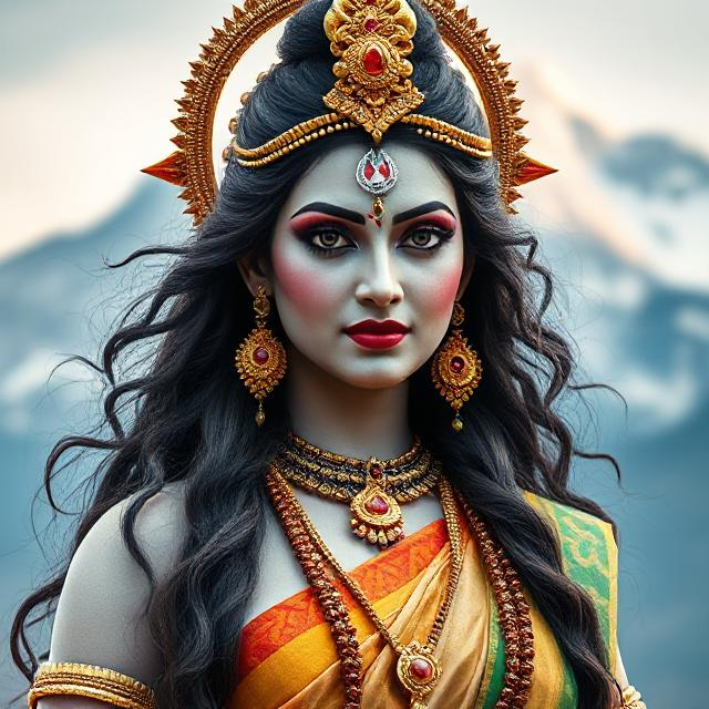 Parvati images showcasing the divine form of Goddess Parvati, symbolizing power, love, and grace. These images radiate peace and spiritual strength.