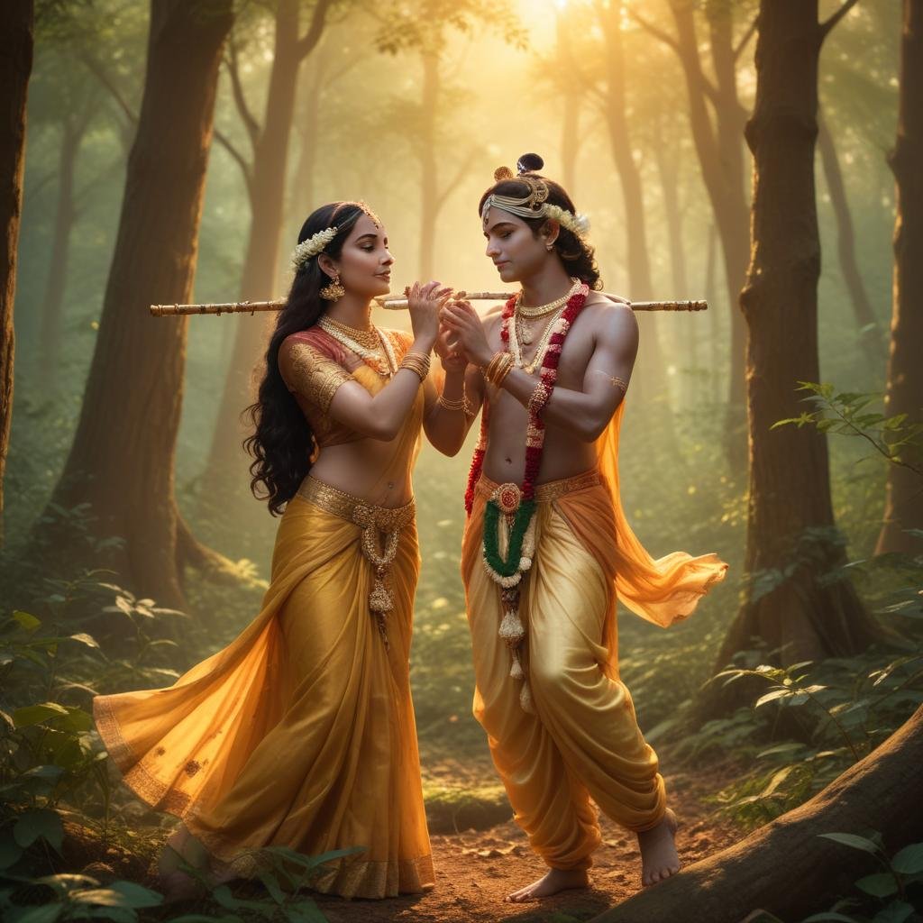 radha krishna photo frame 12