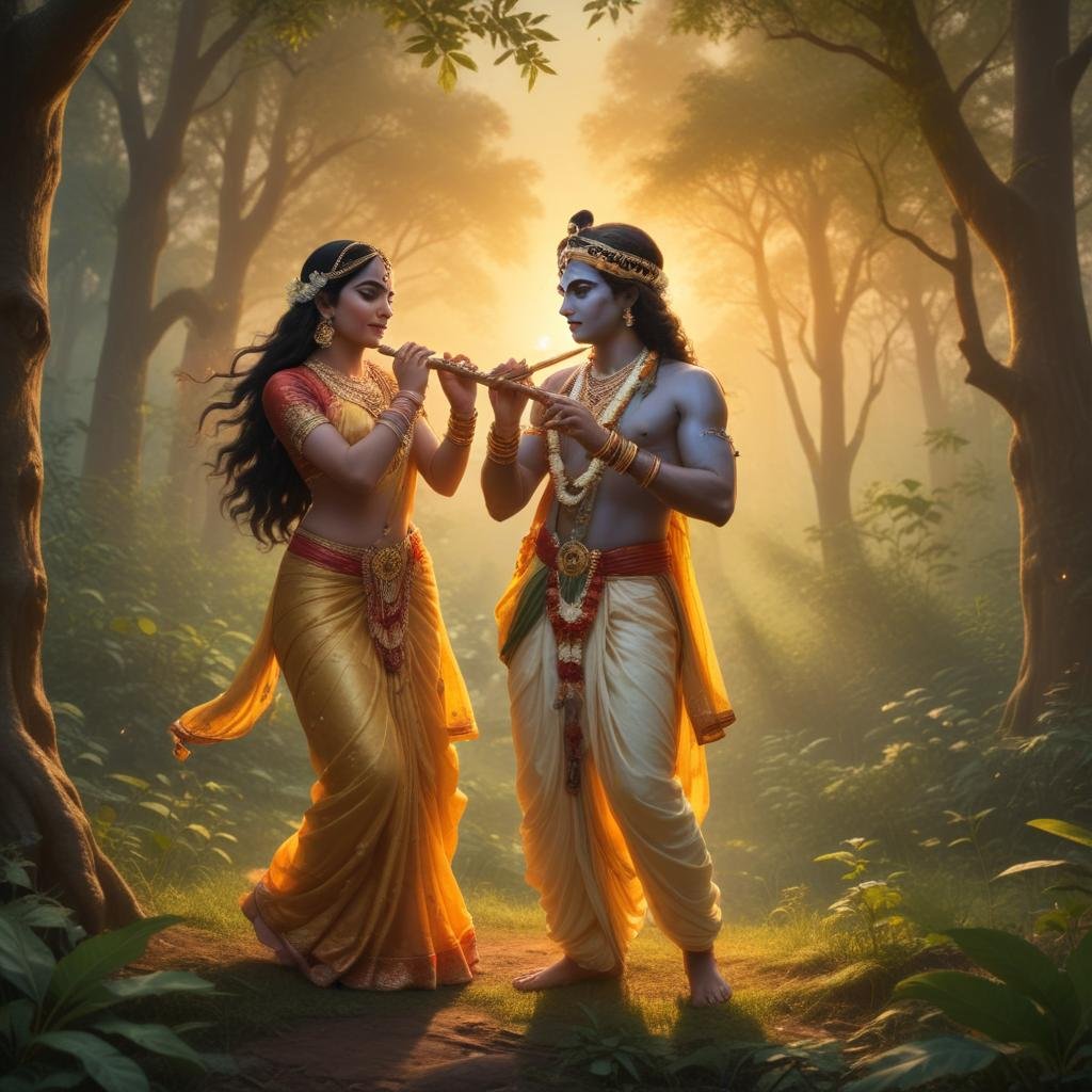 radha krishna photo frame 3