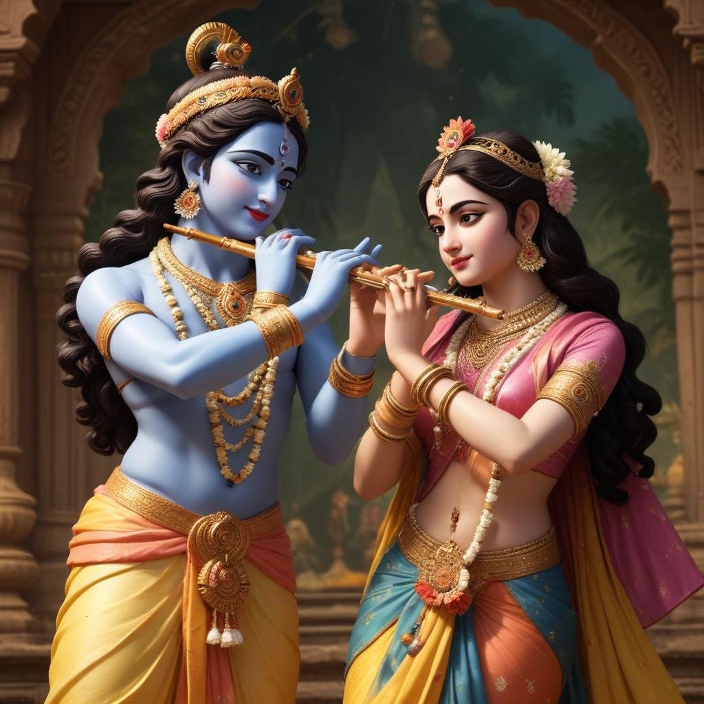 radha krishna photo frame 5