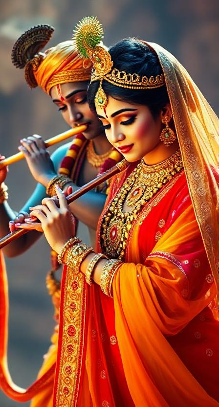 radha krishna photo wallpaper 1