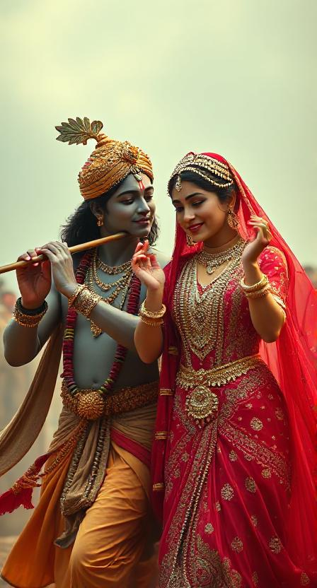 radha krishna photo wallpaper 2