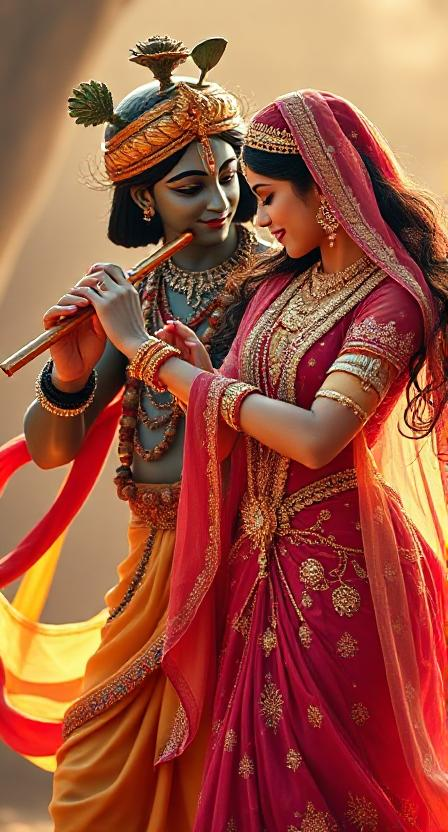 radha krishna photo wallpaper 3