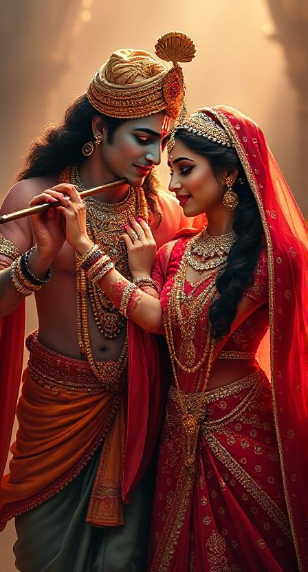 radha krishna photo wallpaper 4
