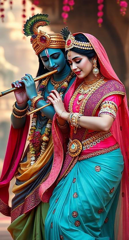 radha krishna photo wallpaper 7