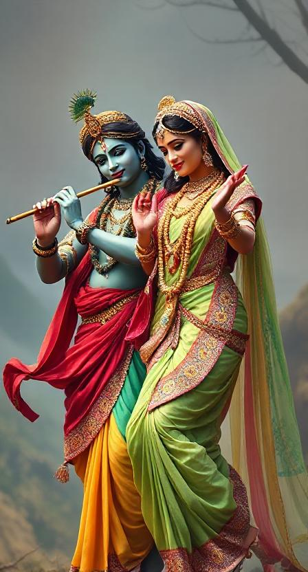 radha krishna photo wallpaper 9