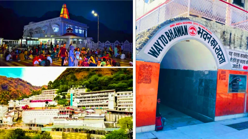 अर्धकुंवारी से माता के भवन