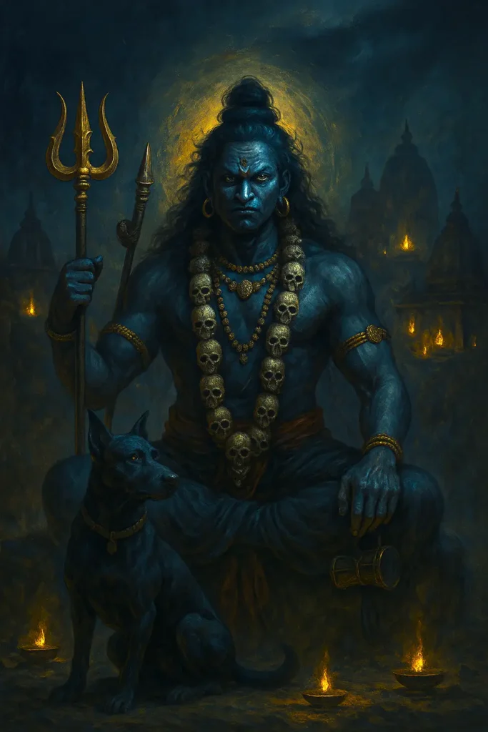 काल भैरव भगवान शिव के रौद्र रूप हैं। "काल" यानी समय और "भैरव" यानी भय से रक्षा करने वाले। इन्हें मृत्यु, समय और रहस्यमयी शक्तियों का स्वामी माना जाता है। 
