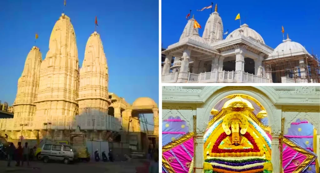 खाटू श्याम मंदिर सूरत : सूरत में श्री श्याम सेवा ट्रस्ट द्वारा स्थापित यह मंदिर बसंत पंचमी के शुभ अवसर पर निर्मित हुआ। मंदिर में खाटू श्याम जी और सालासर बालाजी की प्रतिमाएं जयपुर में बनाई गईं, जिनका पहले खाटू धाम और सालासर बालाजी मंदिर में विधिपूर्वक पूजन किया गया, फिर इन्हें सूरत मंदिर में स्थापित किया गया। यहाँ की अखंड ज्योत विशेष रूप से खाटू धाम और सालासर बालाजी से लाई गई थी। इस मंदिर का निर्माण भक्तों की गहरी आस्था और प्रेम का प्रतीक है, जहाँ हर दिन हजारों श्रद्धालु दर्शन करने आते हैं। यह मंदिर अपने भव्य निर्माण और विशिष्ट मूर्तियों के लिए भी प्रसिद्ध है।