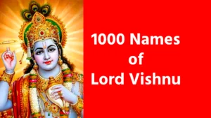 1000 Names Of Lord Vishnu