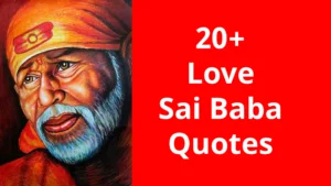 20+Love Sai Baba Quotes