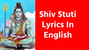 Shiv Stuti Lyrics In English