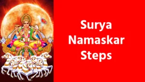 Surya Namaskar Steps