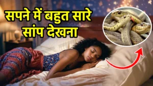 sapne me bahut sare saap dekhna