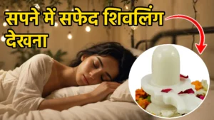 sapne me safed shivling dekhna
